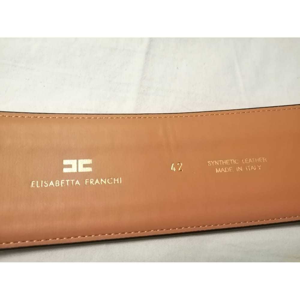 Elisabetta Franchi Vegan leather belt - image 4