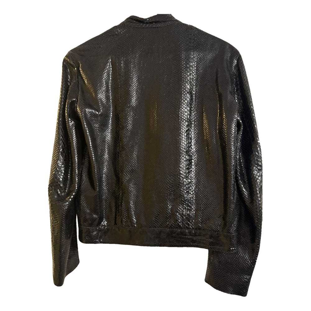 Marni Leather biker jacket - image 2