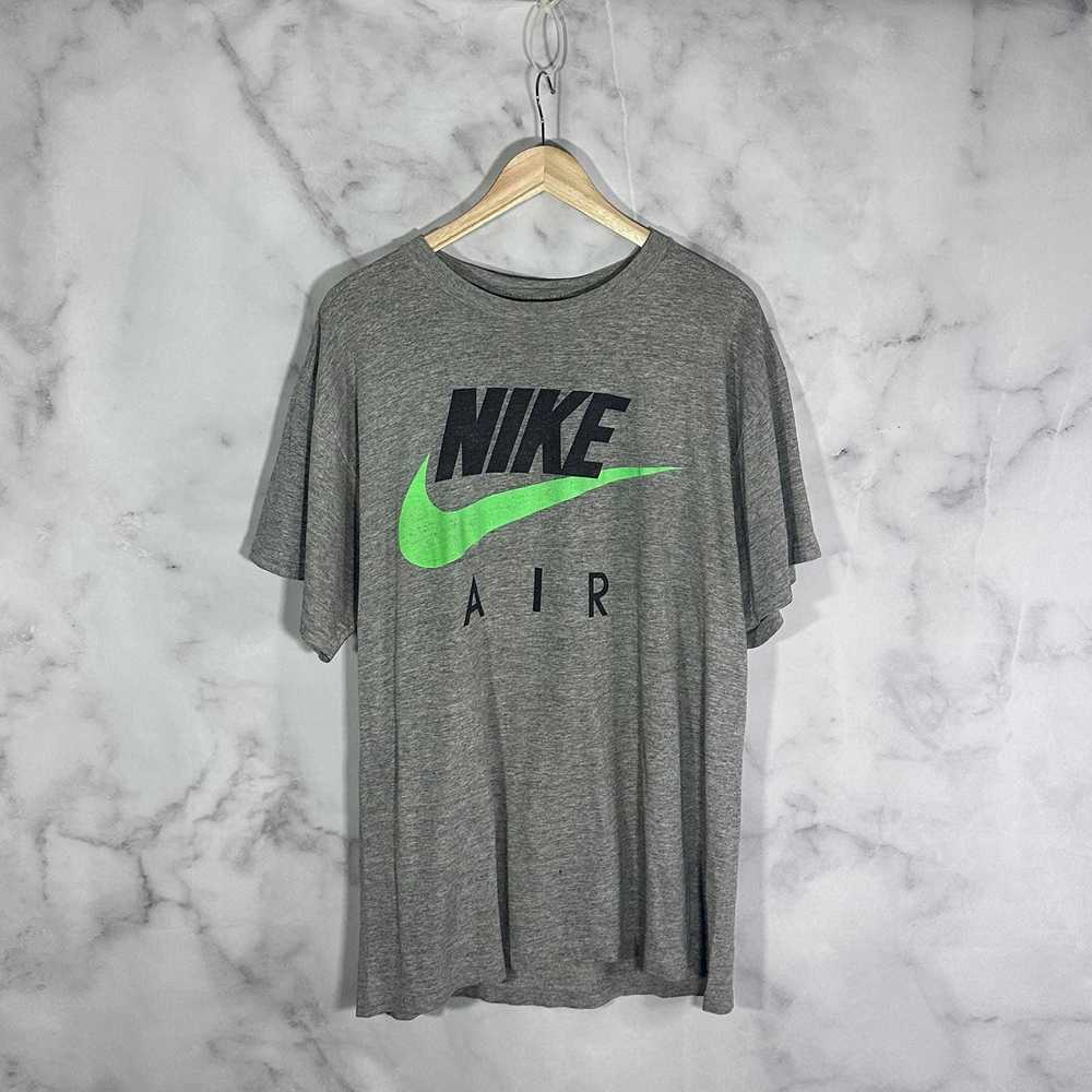 Made In Usa × Nike × Vintage 90’s Nike Air Grey L… - image 1