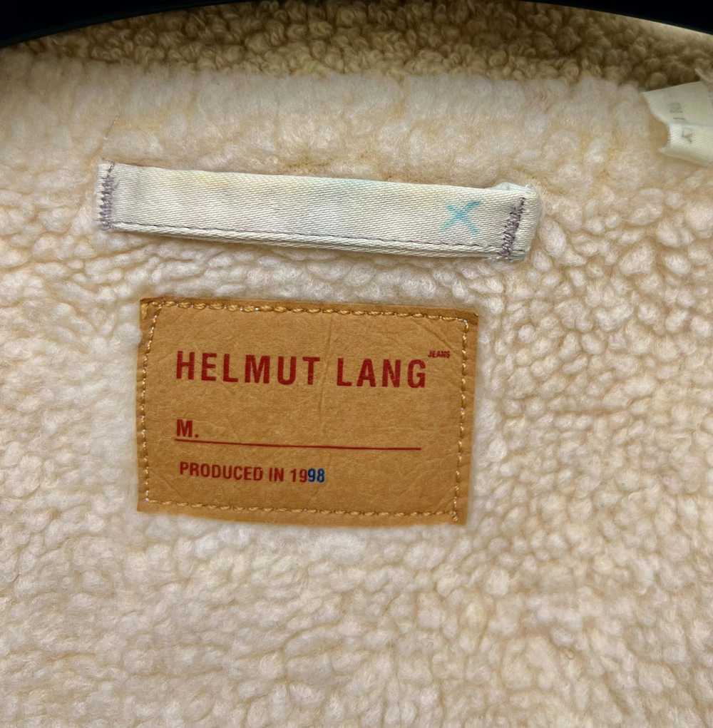Helmut Lang × Very Rare × Vintage 1998 Sherpa typ… - image 12