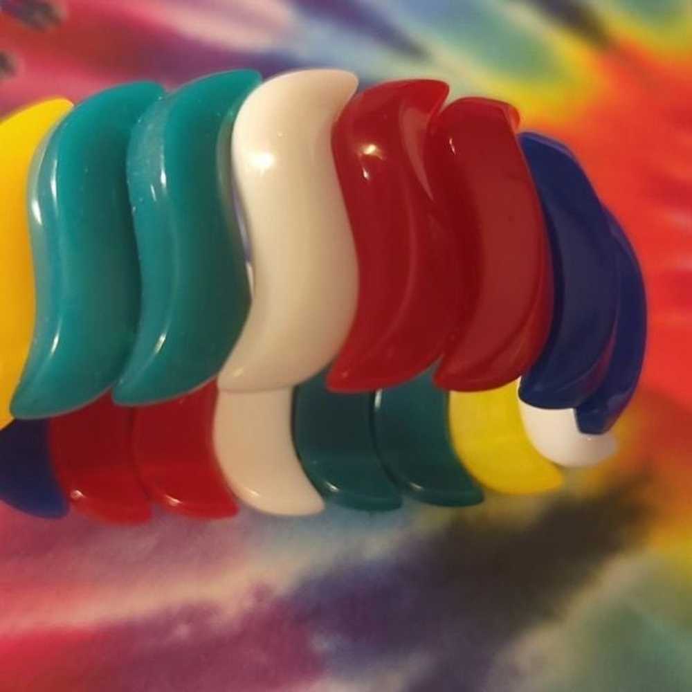 Vintage Avon rainbow chunky bracelet - image 6