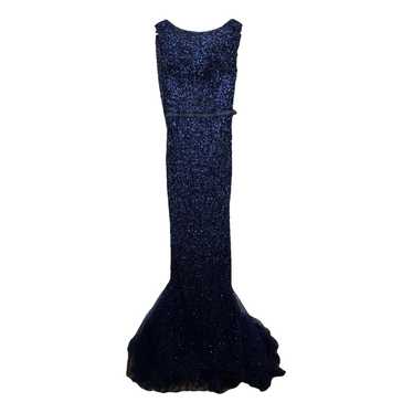 Sherri Hill Glitter maxi dress