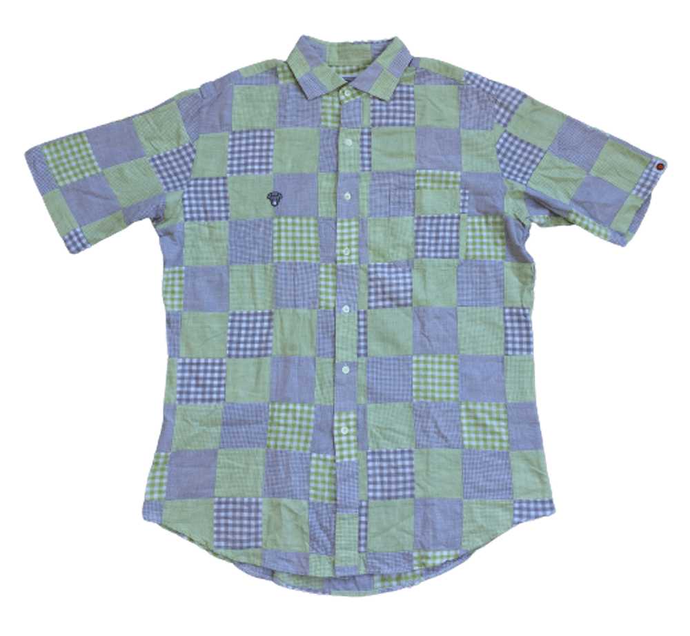 Bape OG Baby Milo 2006 Patchwork Button Up Shirt - image 2