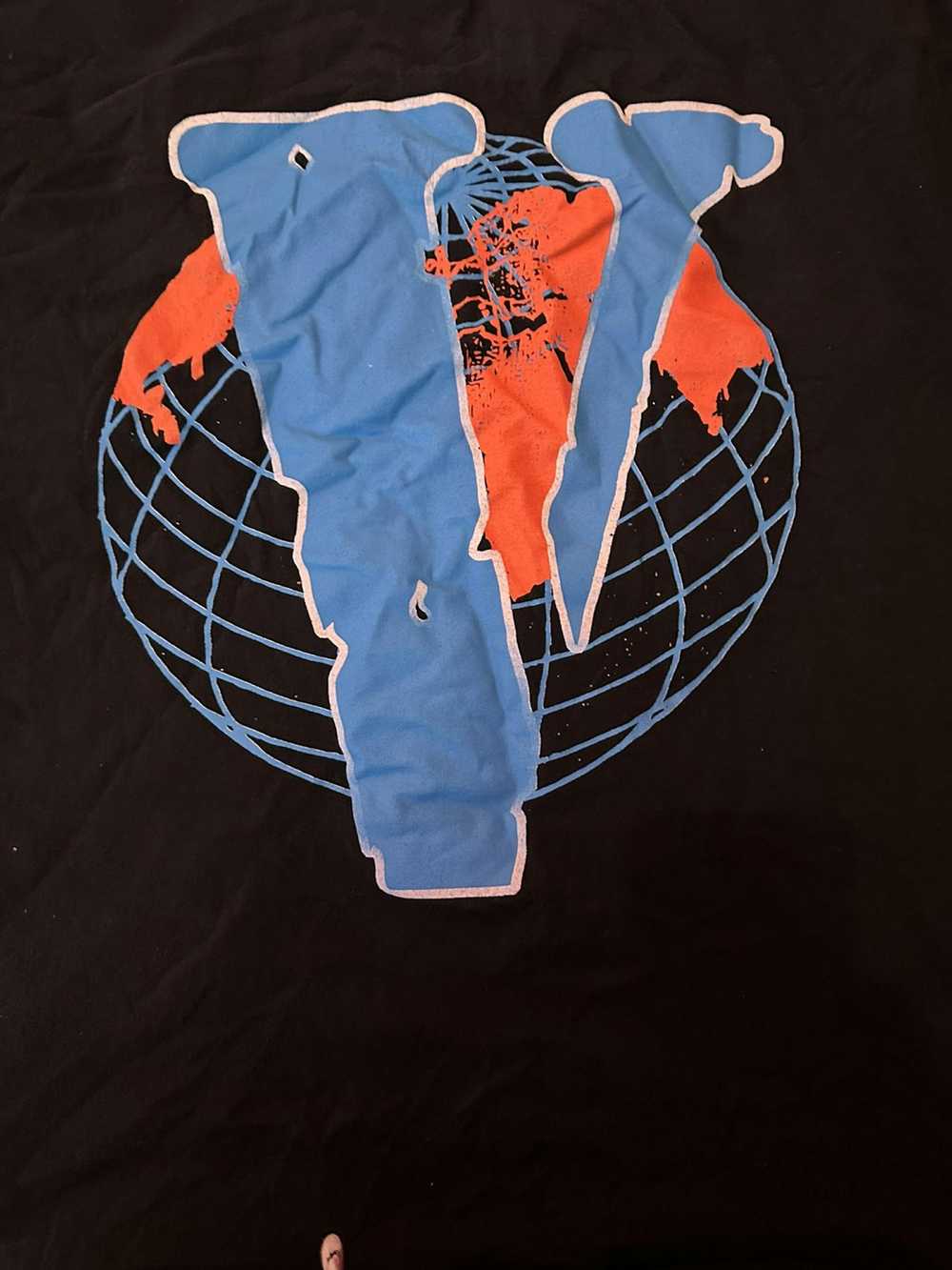 Vlone Vlone X Juice Wrld globe tee - image 3