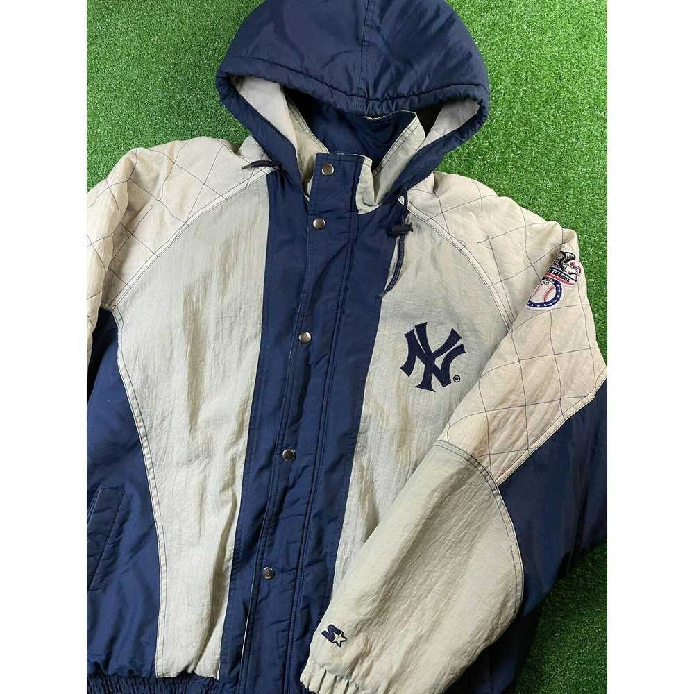 Starter Vintage 90s New York Yankees Starter Puff… - image 1