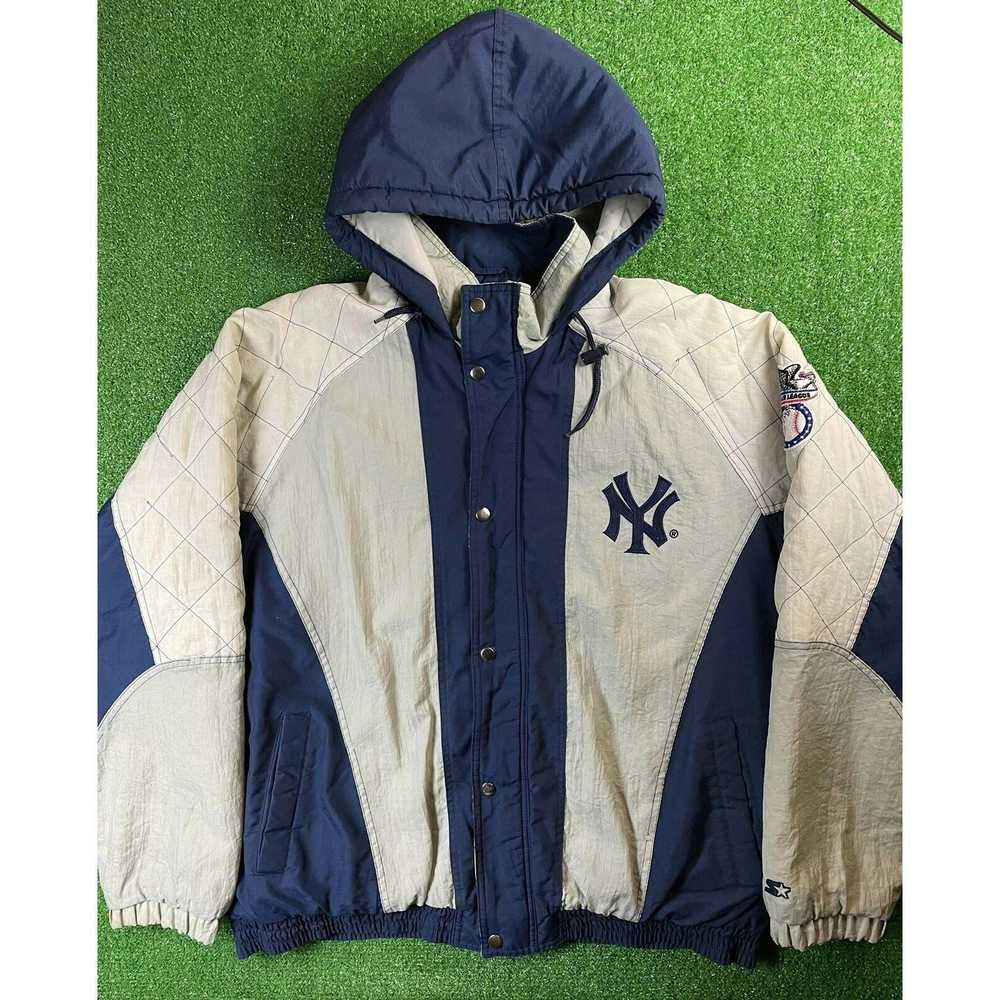 Starter Vintage 90s New York Yankees Starter Puff… - image 3