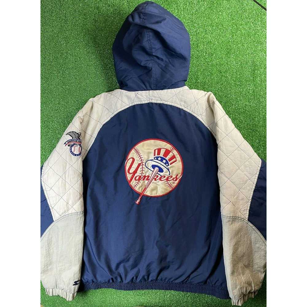 Starter Vintage 90s New York Yankees Starter Puff… - image 7