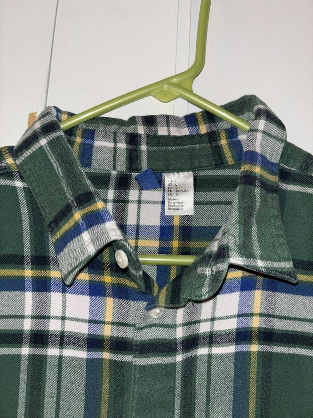 Divided × Levi's Vintage Clothing Green flannel - image 4