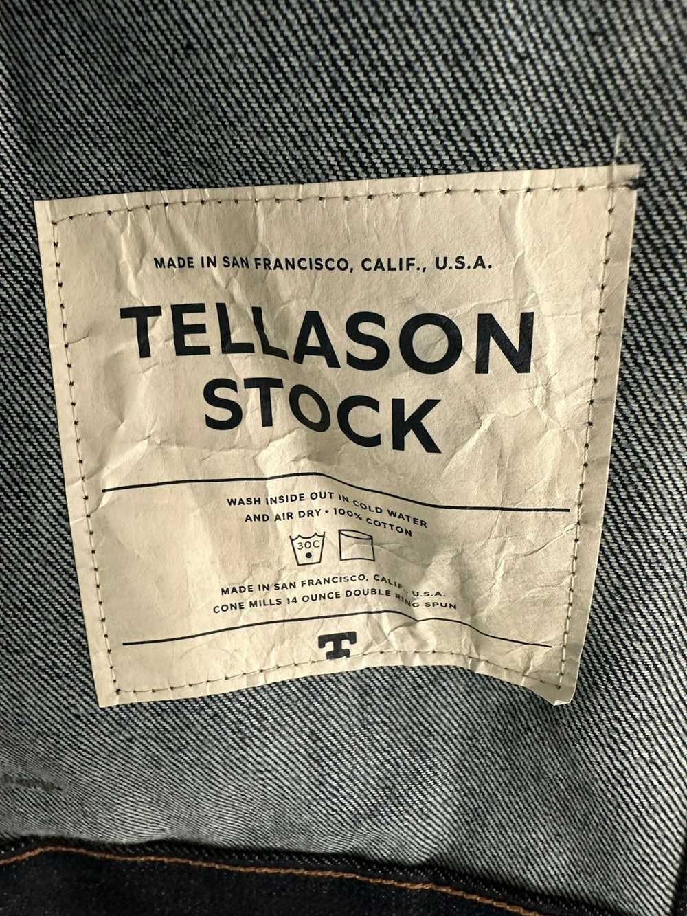 Tellason Tellason Stock 14 oz. Denim Jacket - Gem