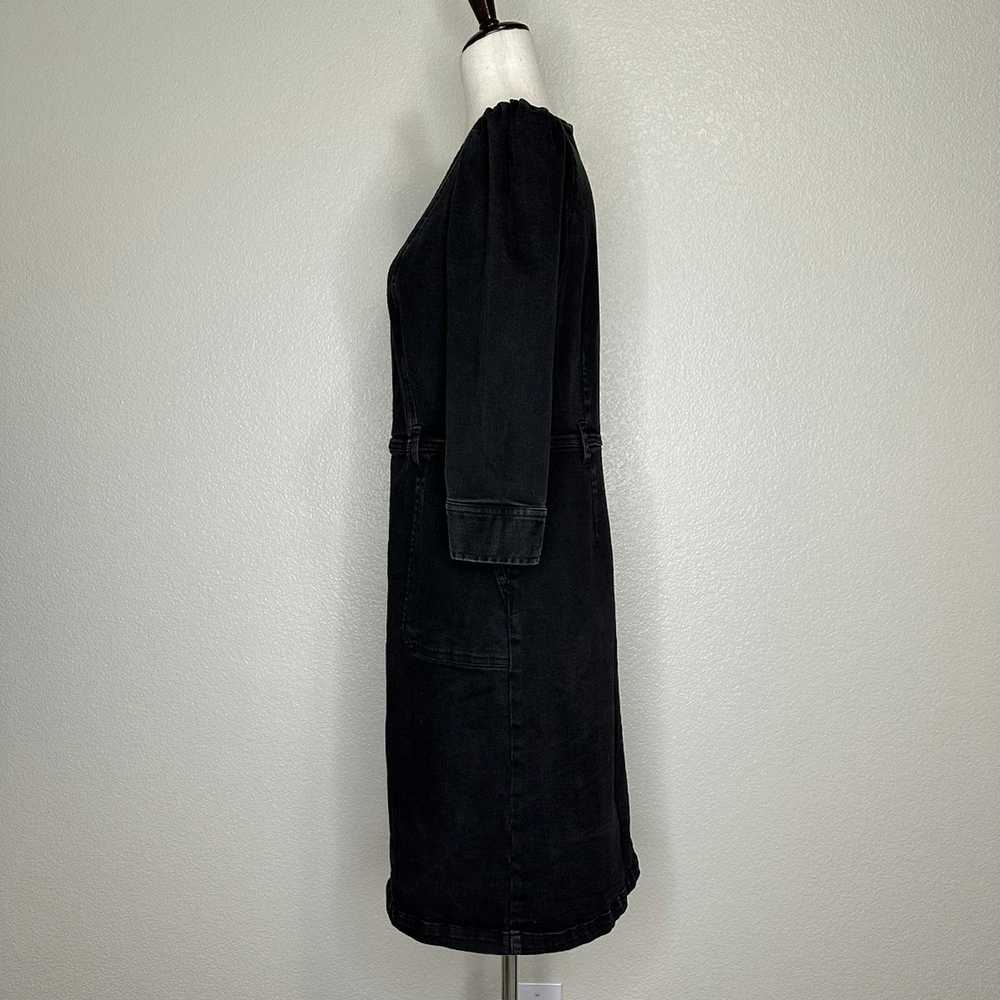 Other Liz Claiborne Black Denim 3/4 Sleeves Midi … - image 5