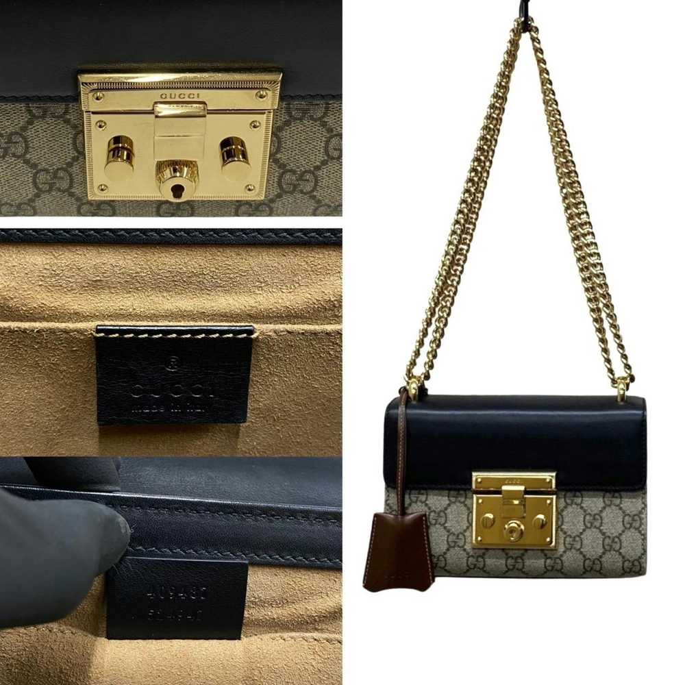 Gucci GUCCI Padlock GG Small Leather Genuine Chai… - image 3