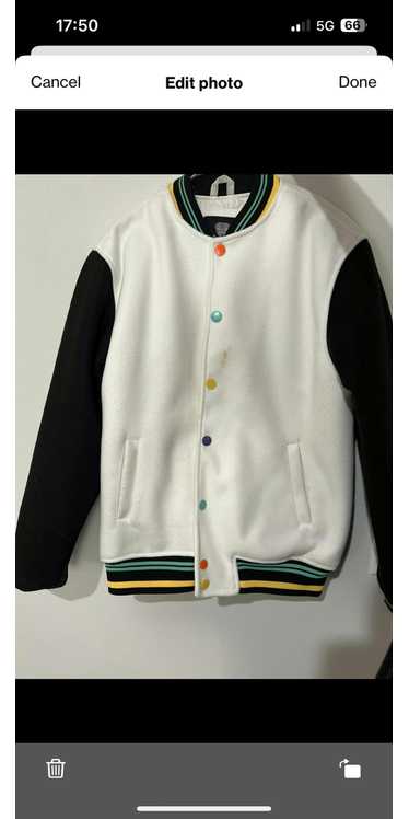 Vintage White Letterman Jacket