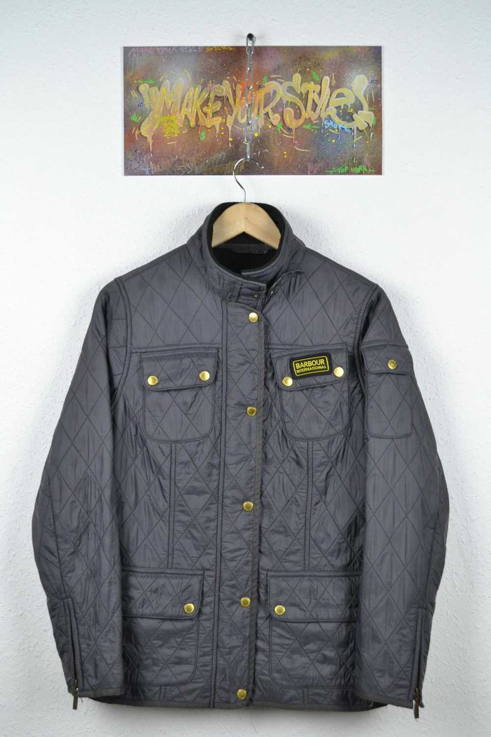 Barbour × Luxury × Vintage Barbour International … - image 1