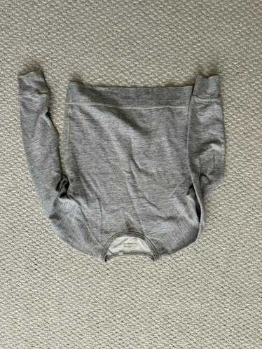 Uniqlo Uniqlo Heather Grey Raglan Sweater terry c… - image 1