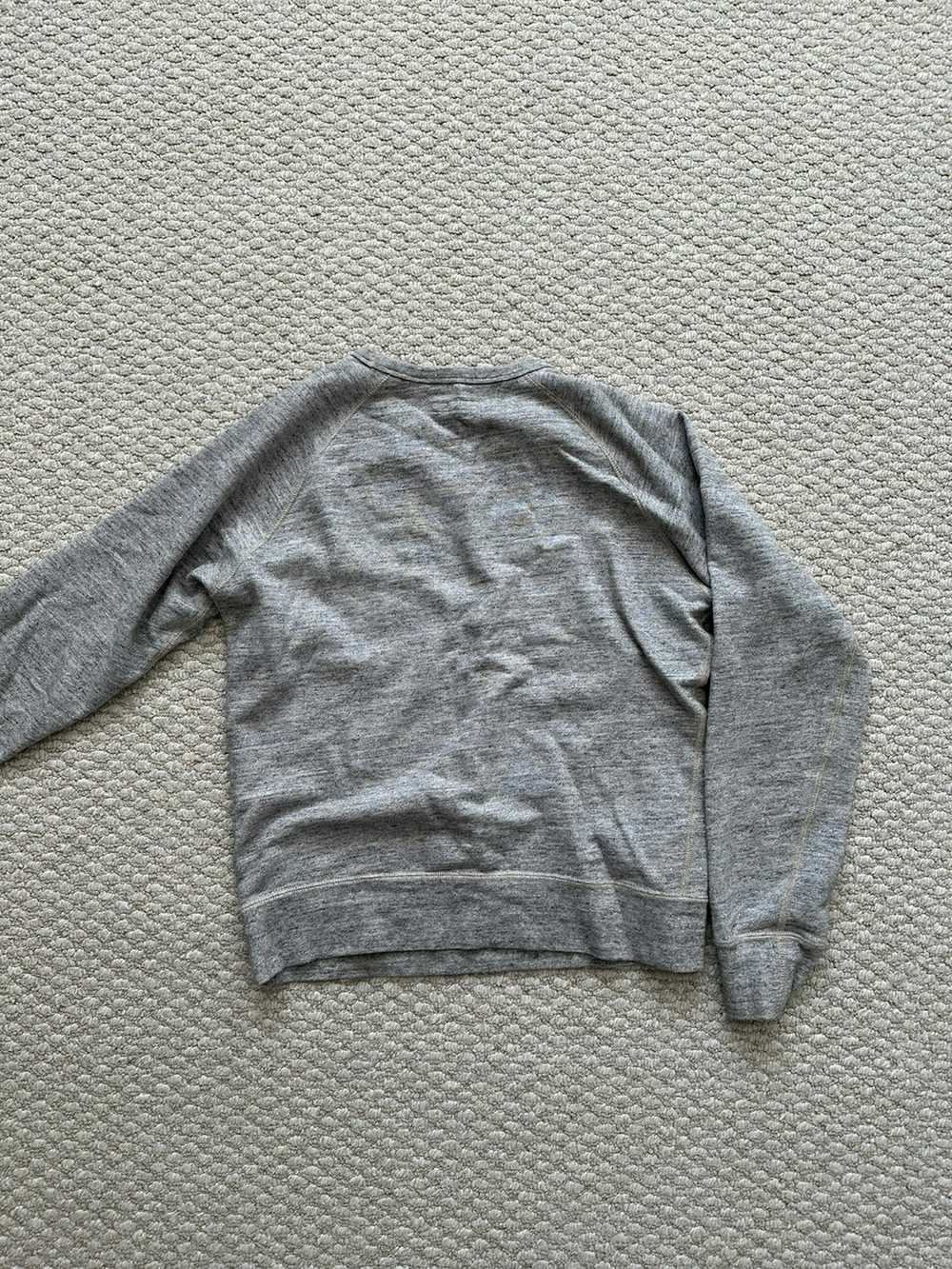 Uniqlo Uniqlo Heather Grey Raglan Sweater terry c… - image 2