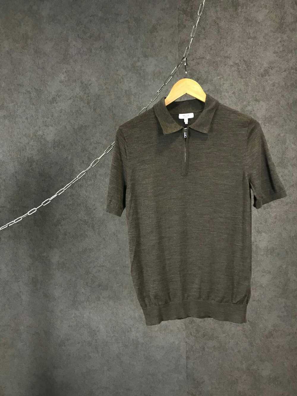 Reiss Reiss merino wool polo tee - image 1