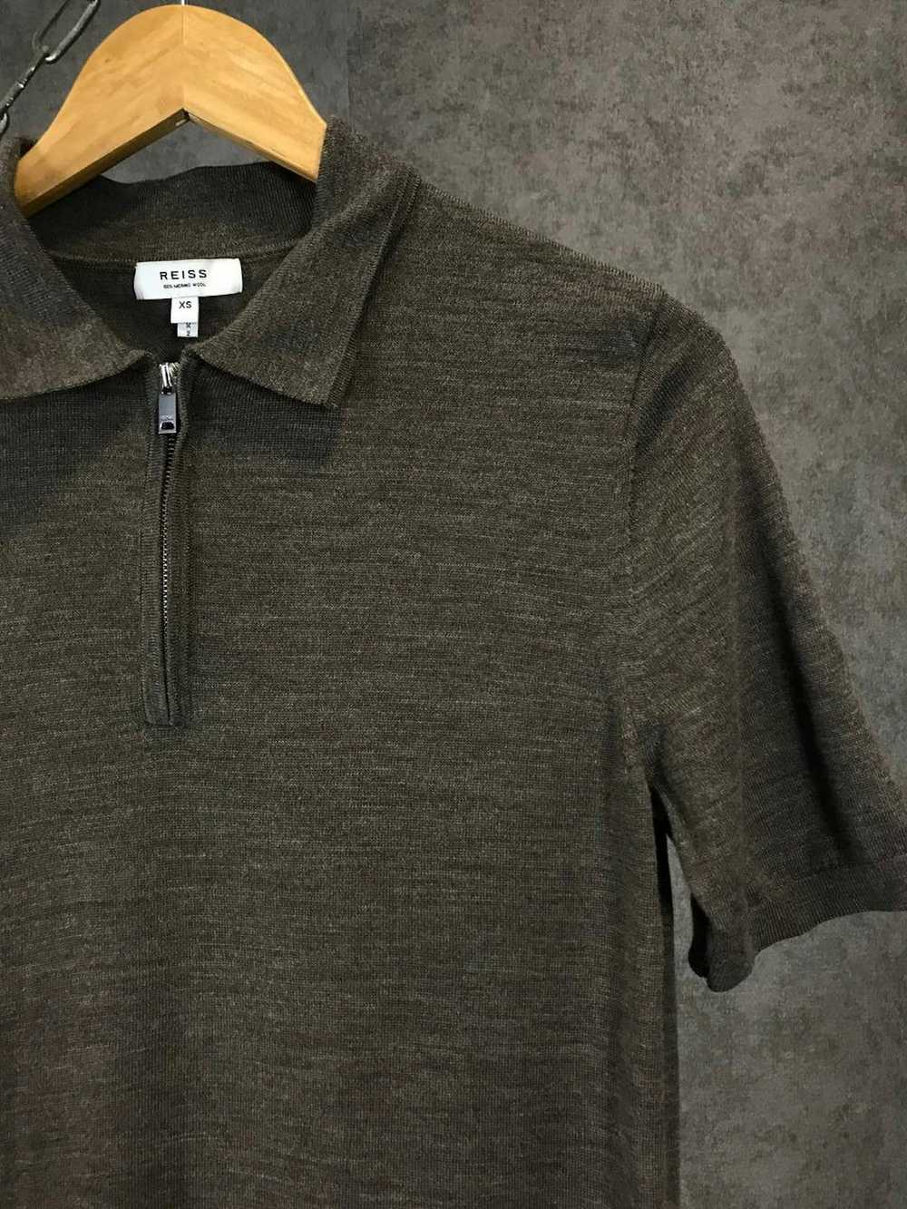 Reiss Reiss merino wool polo tee - image 2