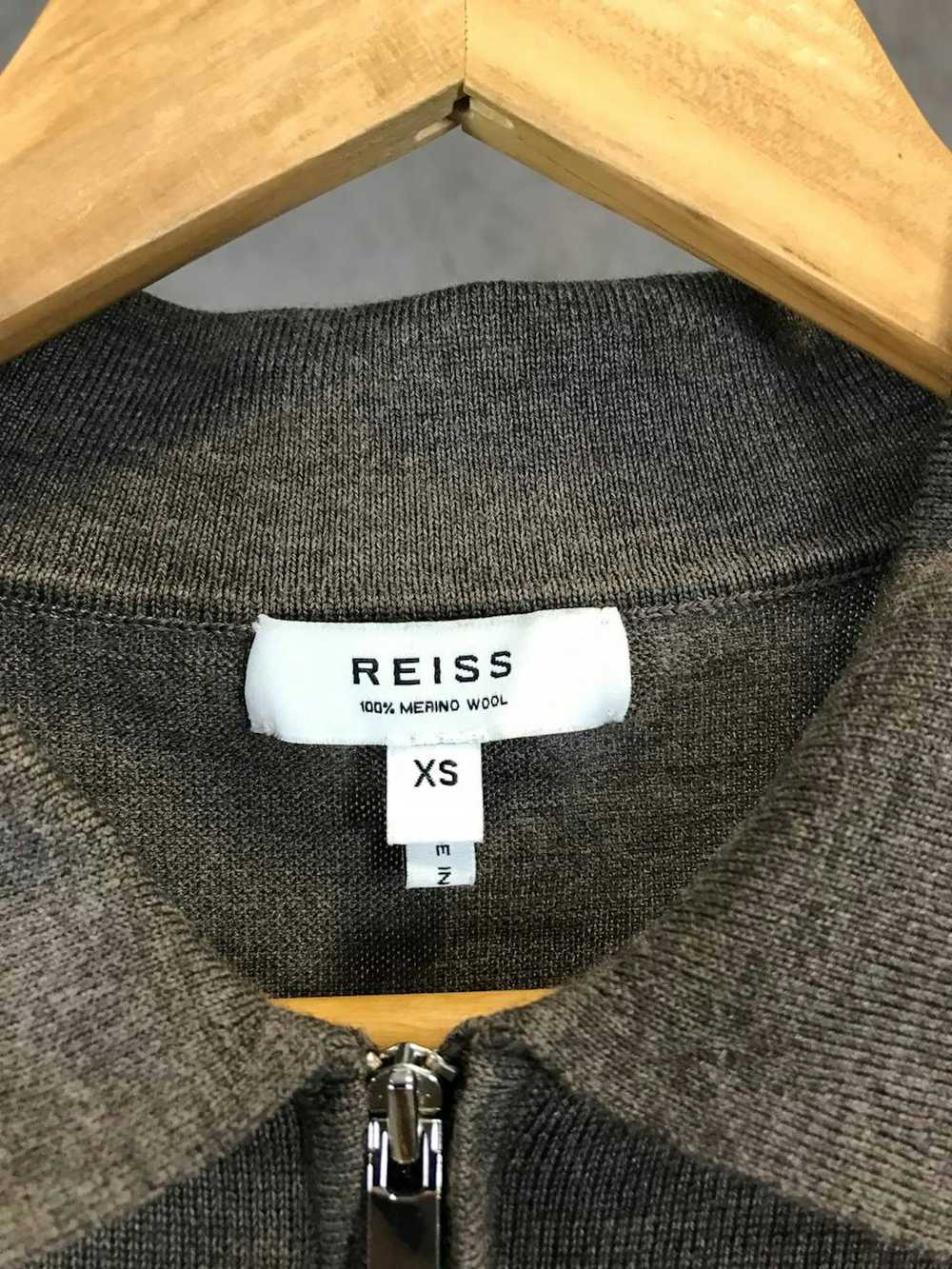 Reiss Reiss merino wool polo tee - image 4