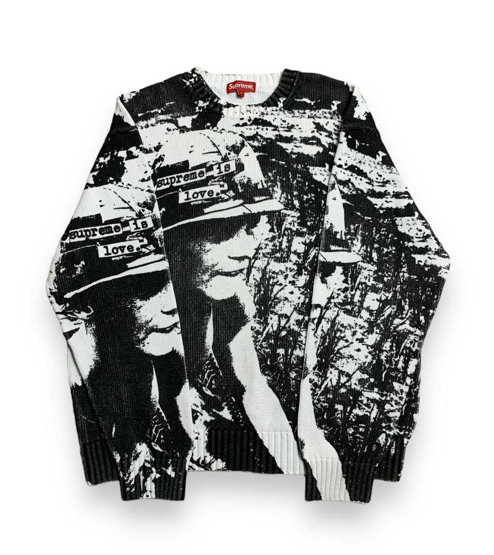 Avant Garde × Supreme Supreme Is Love Sweater Pul… - image 1