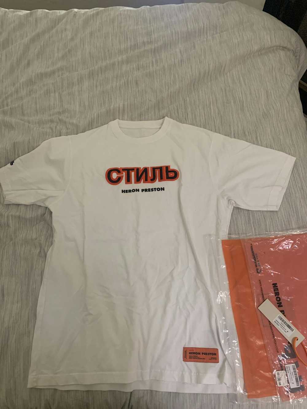 Heron Preston Heron Preston Satin CTNMB SS T-shir… - image 1