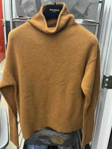 Designer Wilfred Tan Cashmere Sweater Size M