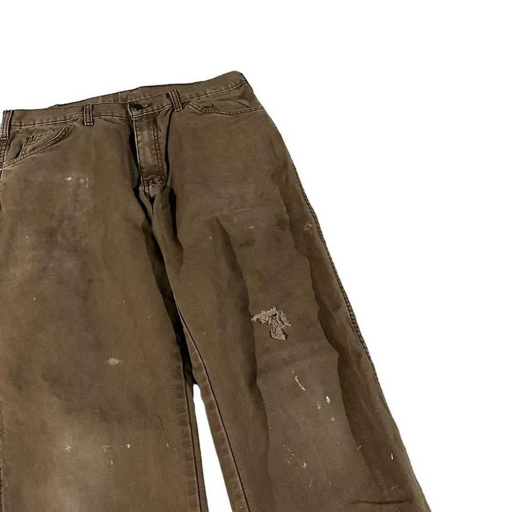 Dickies Vintage Brown Dickies Painters Pants - image 2
