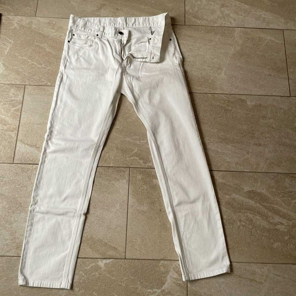Tomas Maier Tomas Maier white denim jeans 100% co… - image 3