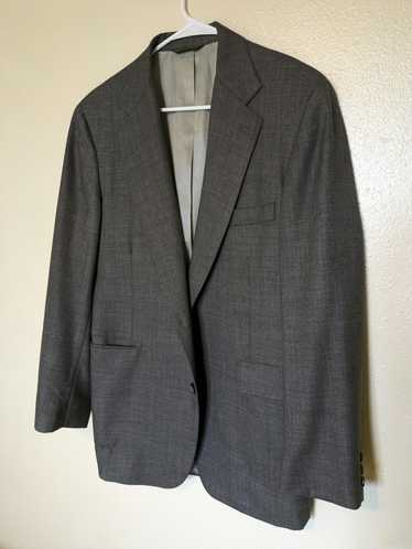 Bullock & Jones B&J Charcoal Grey 100% Wool Suit … - image 1