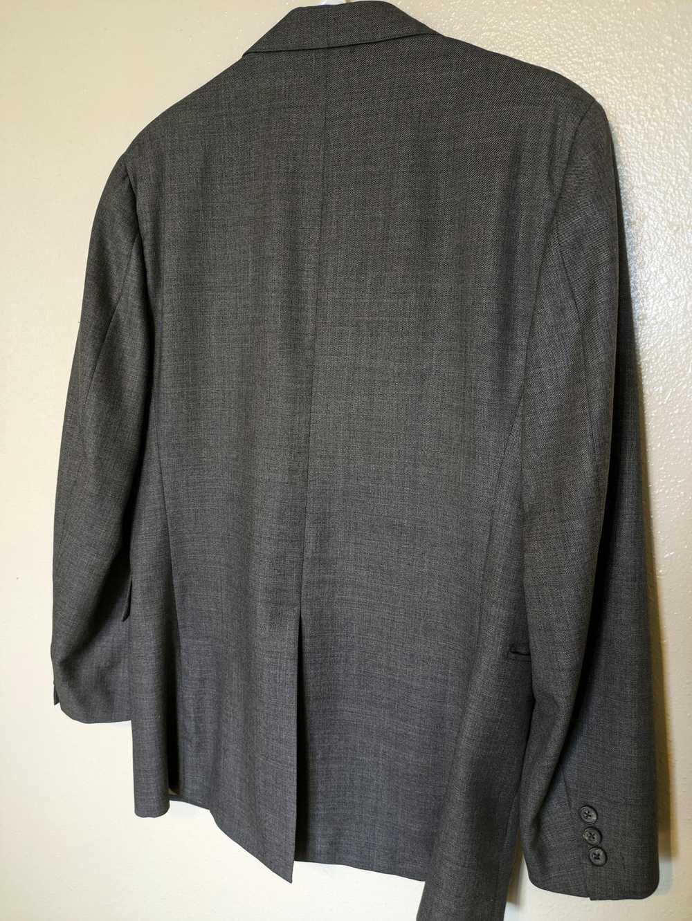 Bullock & Jones B&J Charcoal Grey 100% Wool Suit … - image 2
