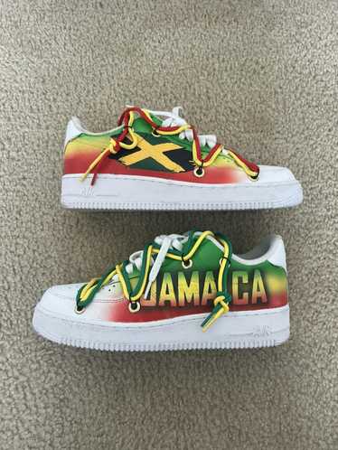 Nike × Us Air Force Size 9 Men - Jamaica AF1 custo