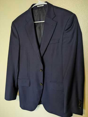 Peter Millar 100% Wool Navy Suit Coat 38R - image 1