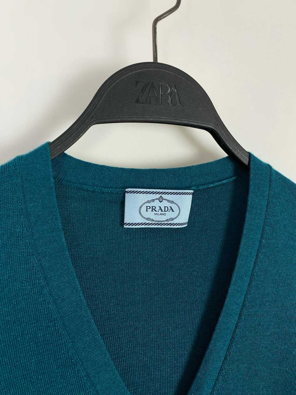 Luxury × Prada Prada Milano Wool Cardigan Sweater - image 4
