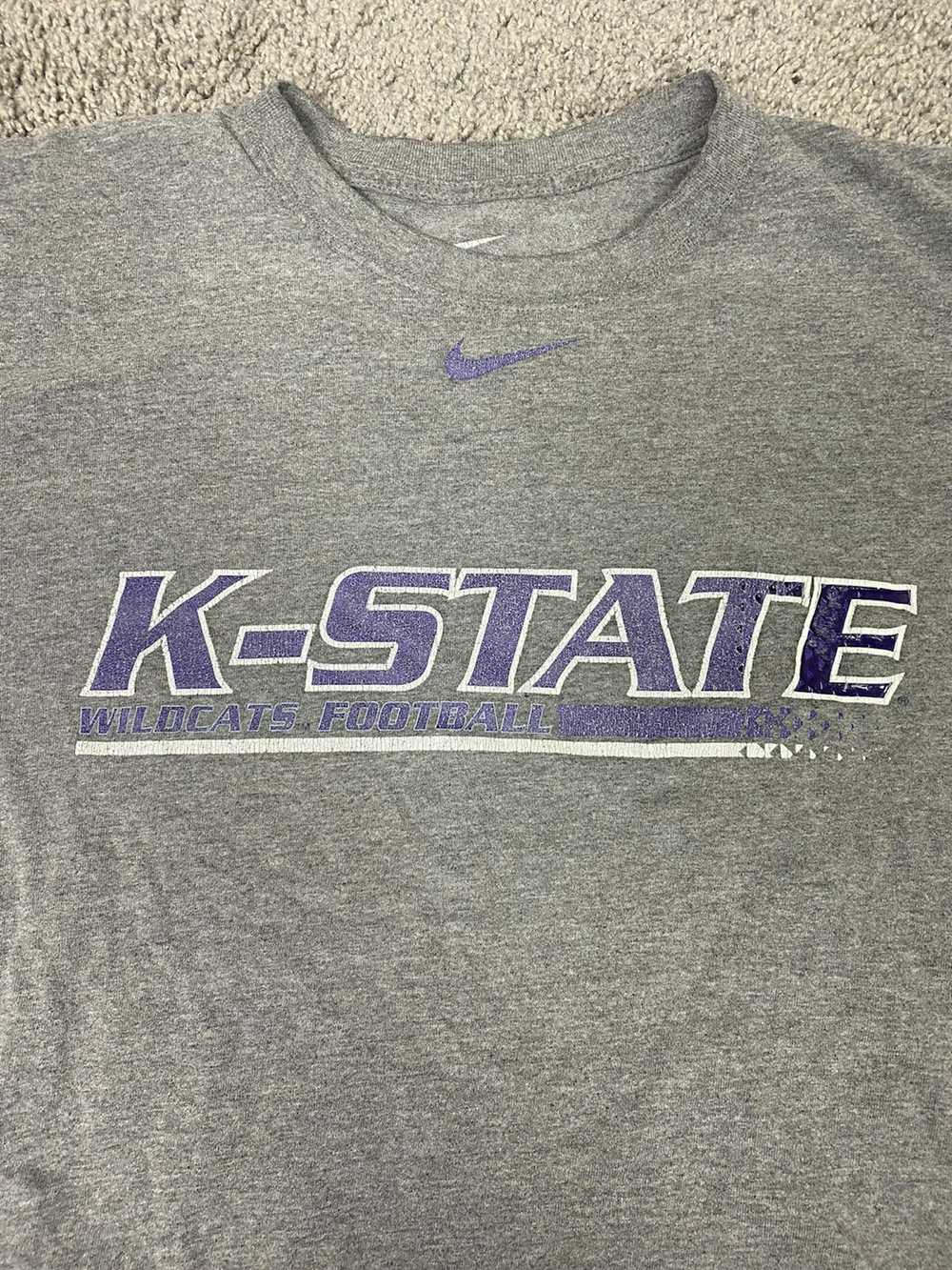 Nike × Streetwear × Vintage Kansas state faded ce… - image 6