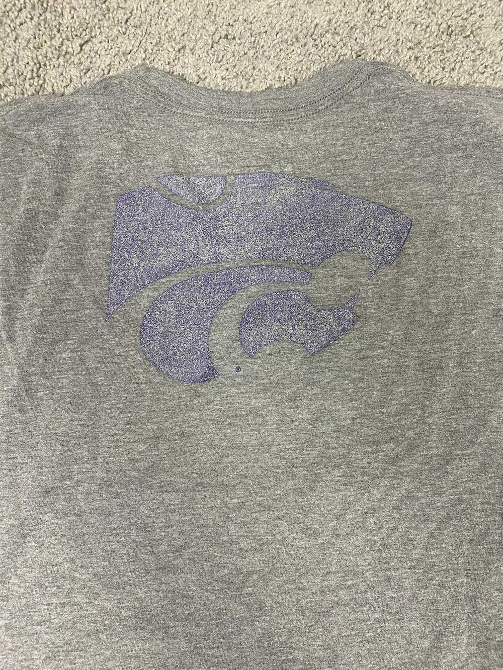 Nike × Streetwear × Vintage Kansas state faded ce… - image 7