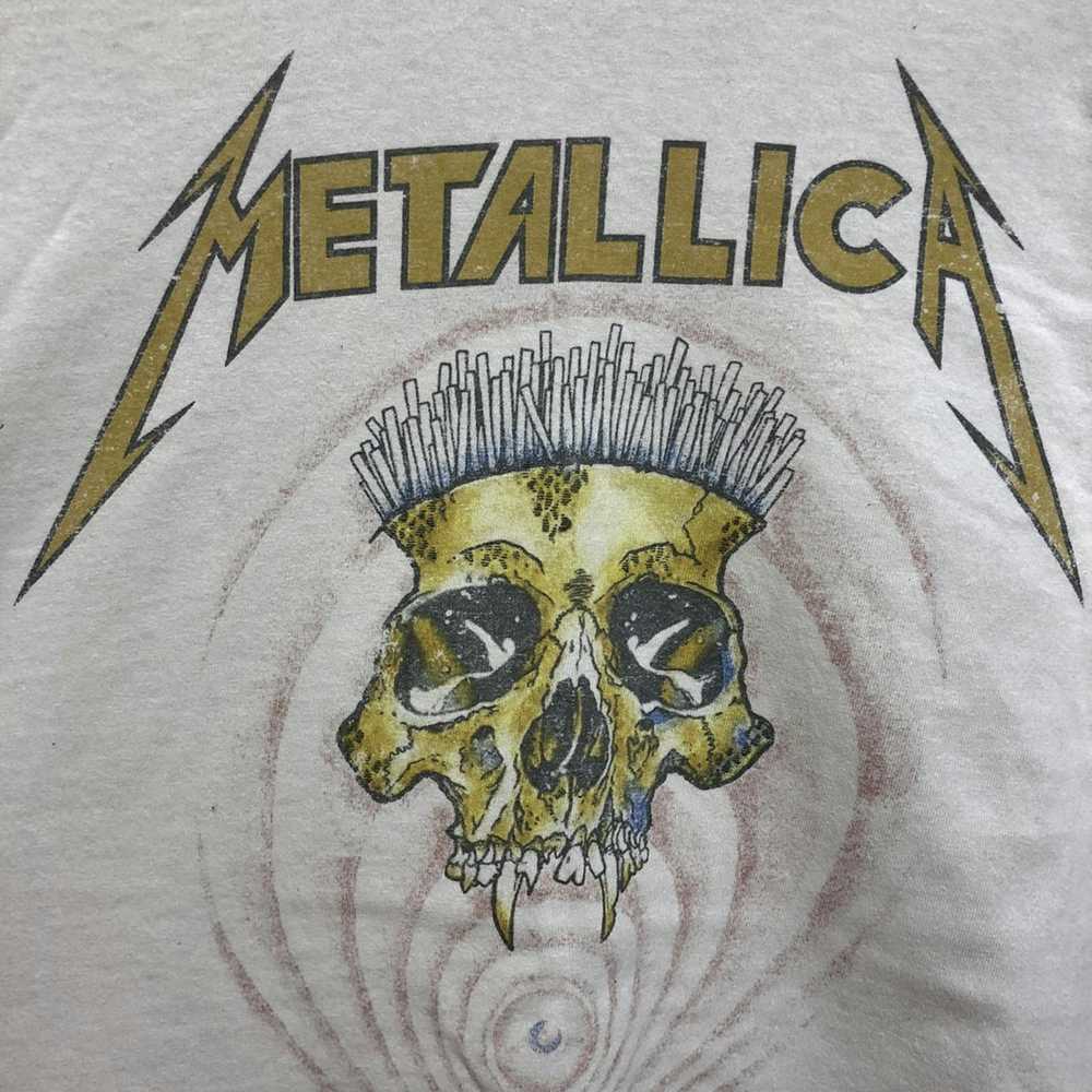 Band Tees × Rock T Shirt × Vintage 90s Metallica … - image 12