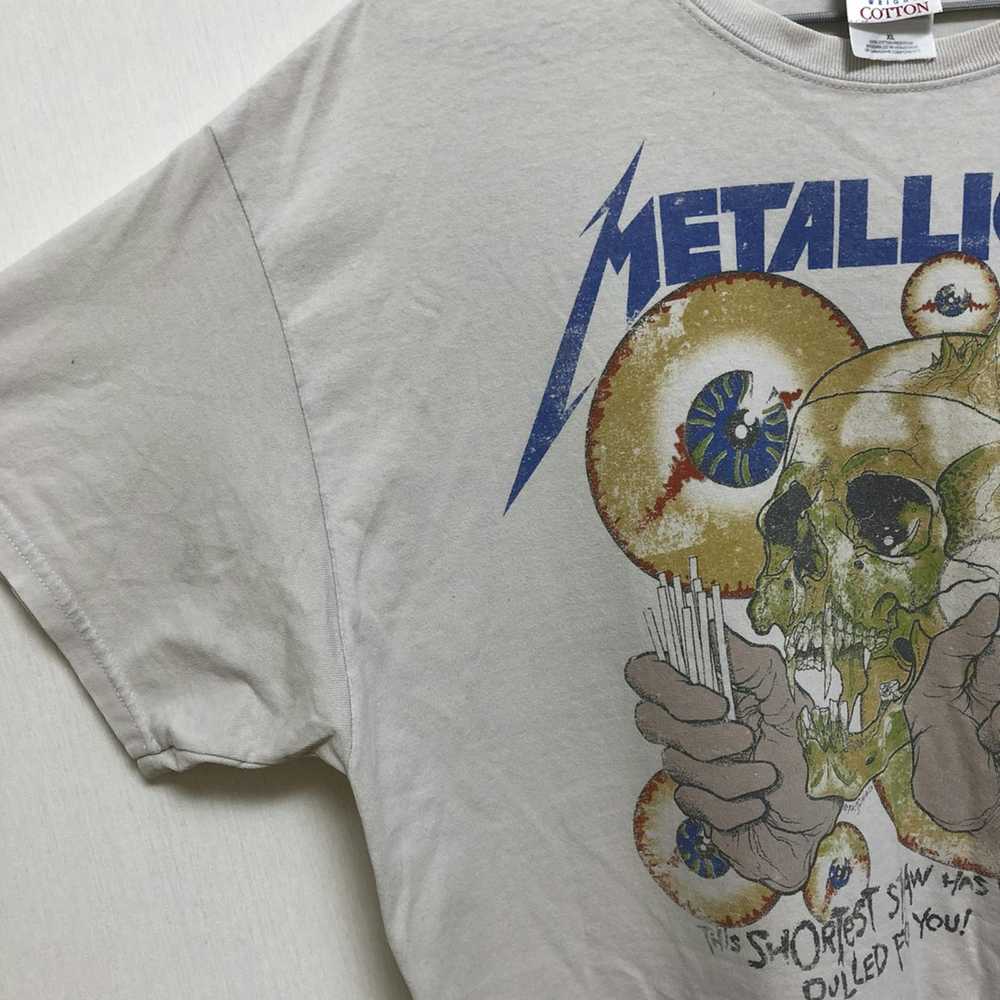 Band Tees × Rock T Shirt × Vintage 90s Metallica … - image 9