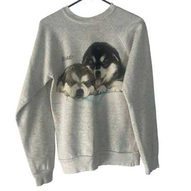 Other Signal Mega Fleece Women Medium Vintage Dog… - image 1