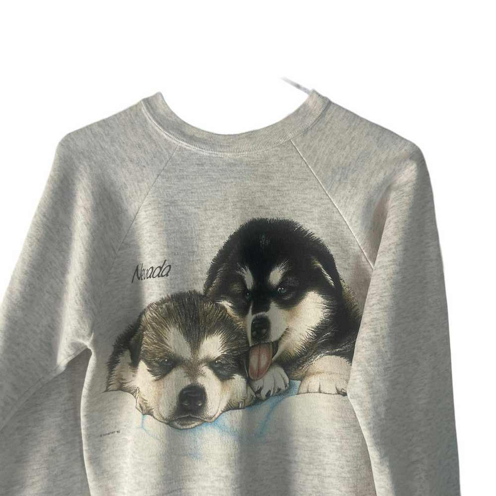 Other Signal Mega Fleece Women Medium Vintage Dog… - image 2