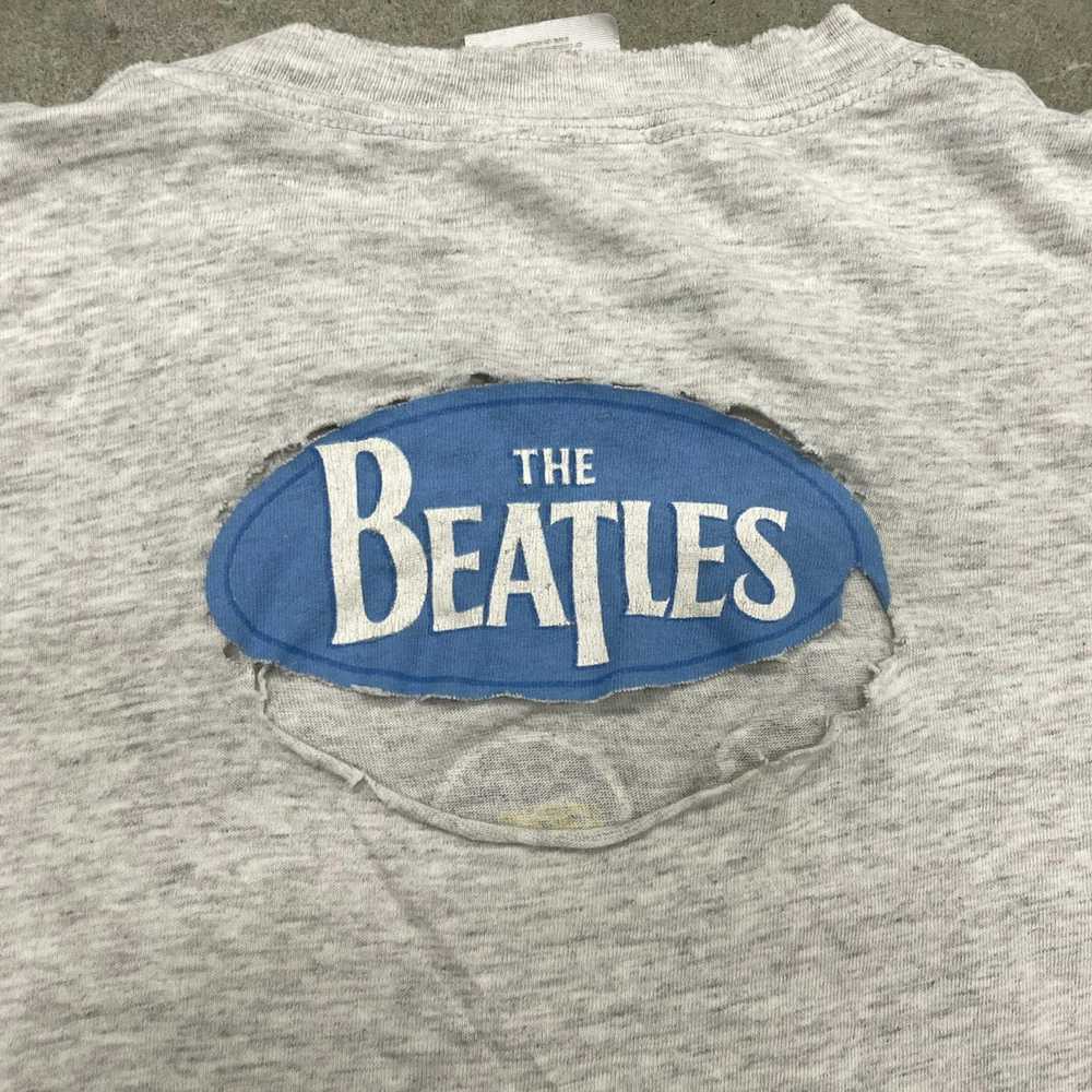 Streetwear × Vintage 90s Beatles tee 1997 band ap… - image 3