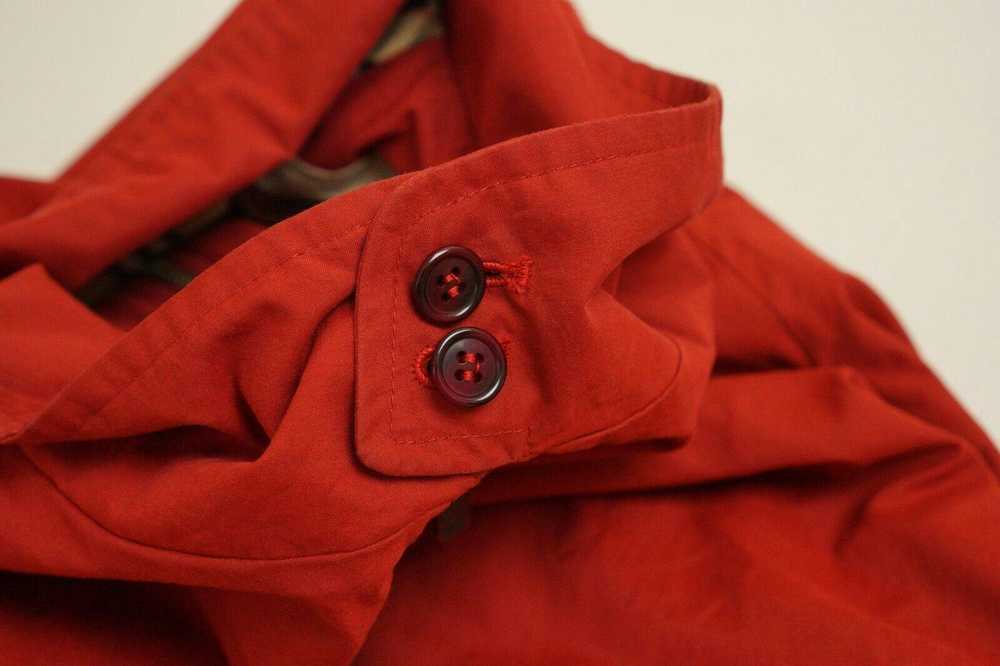 Burberry Men Burberry Coat Wool Red Full Zip L UK… - image 6