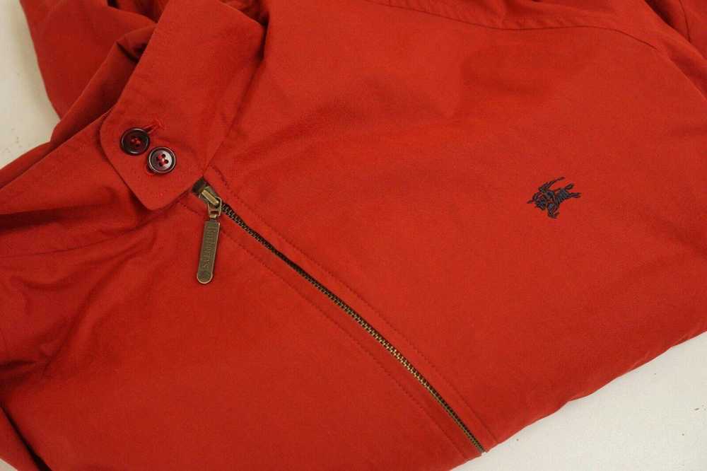 Burberry Men Burberry Coat Wool Red Full Zip L UK… - image 7