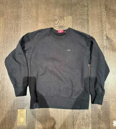 Supreme Supreme Black Small logo crewneck - Gem