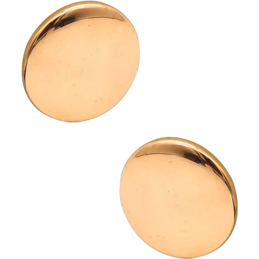 Vhernier Milano Oversized Sculptural Round Clip O… - image 1