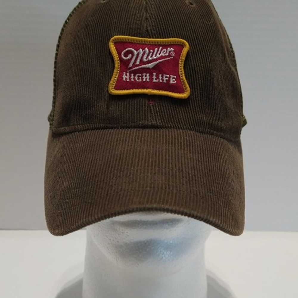 Vintage Miller High Life Hat Cap Trucker Snap Bac… - image 1