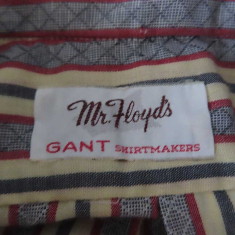 vintage rare mr floyds gant shirtmakers durable p… - image 5