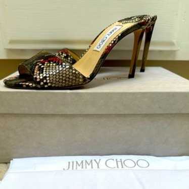 Jimmy Choo Python Mules - image 1