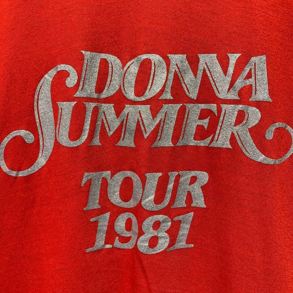 DONNA SUMMER METALLIC SILVER 1981 SUMMER IS BACK … - image 10