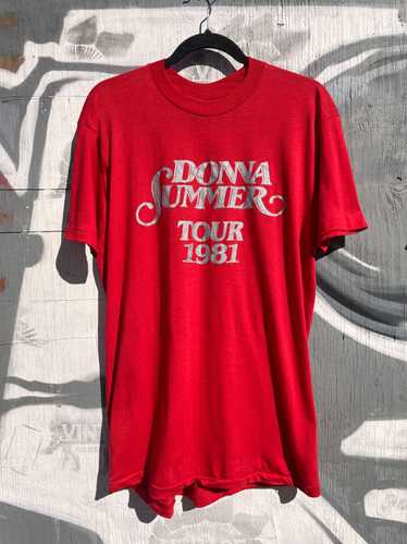 DONNA SUMMER METALLIC SILVER 1981 SUMMER IS BACK … - image 1