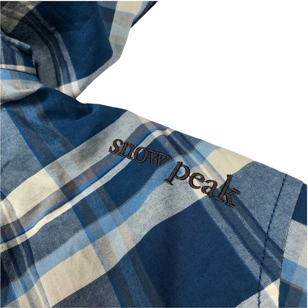 Snow Peak Snow Peak Embroidery Logo Checkered Jac… - image 6