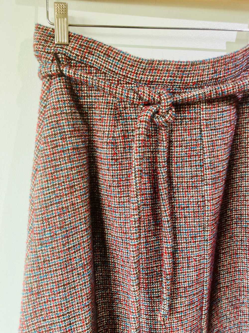 Sibel Saral Tweed Wool Skirt - image 3